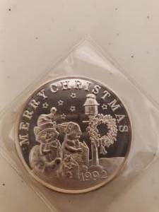 lot 7 image: One Troy Ounce of .999 Fine Silver