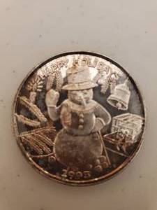 lot 8 image: One Troy Ounce of .999 Fine Silver