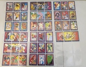 lot 55 image: Large Collection Of 48 1993 DC Trading Cards