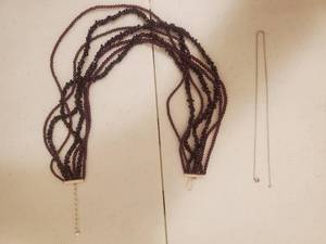 lot 87 image: Collection of Two Sterling Silver Necklaces