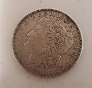 lot 101 image: 1921 Morgan Silver Dollar Coin