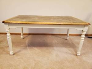 lot 127 image: Tile Or Similar Material Top Table