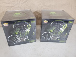 lot 51 image: 2 New Funko Pop T-Shirt  Figurine Collectors Edition Alien 40th Anniversary Sets