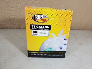 lot 24 image: 60 New Extra Large Trash Bags