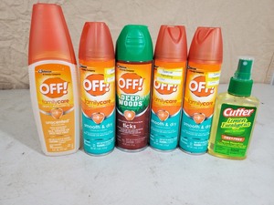 lot 32 image: 6 New Bottles of Bug Repellent
