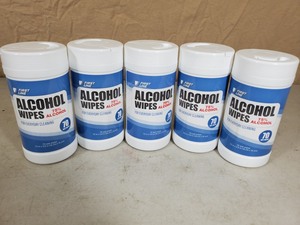 lot 34 image: 5 New Containers of Everyday Cleaning Wipes