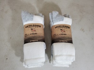 lot 41 image: 8 New Pair of Hiwassee Trading Co Socks