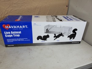 lot 77 image: New Havahart Live Animal Cage Trap