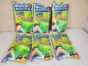 lot 95 image: 6 New Packages of Rotten Egg Self Sealing Water Balloons