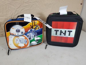 lot 101 image: 2 New Lunchboxes  Lunch Bags