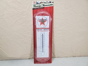 lot 140 image: New Texaco Metal Thermometer