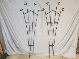 lot 5 image: 2 New Tapered Garden Trellis