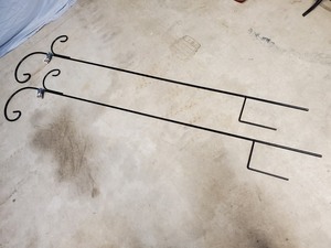lot 7 image: 2 New Double Shepherd Hooks