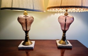 Pair Of Vintage Table Lamps