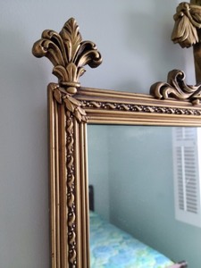 Large Gold Wall Mirror
