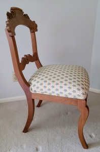 Vintage Carved Wood Chair