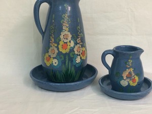 Four Piece Vintage Kamo Pottery Pieces