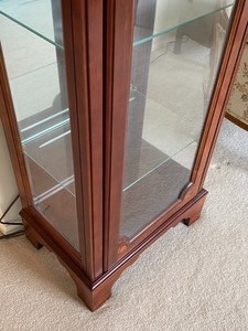 Petite Lighted Display Cabinet