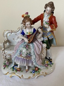 Vintage German Porcelain Figurine