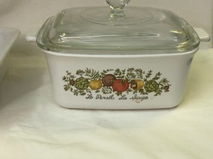 Corning Ware and Fire King Cooking Items