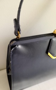 Dark Navy Vintage Handbag