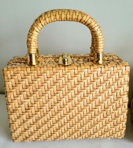 Pair of Woven Vintage Purses