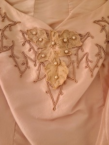 Truly Lovely Vintage Pink Embroidered Dress