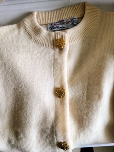 Variety of Vintage Cream WoolCashmere Cardigans