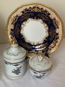Lovely Vintage Glassware in Shades of Blue