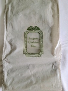 Vintage Christian Dior Leather Gloves