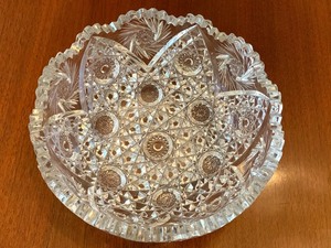Beautiful Cut Glass Bowl