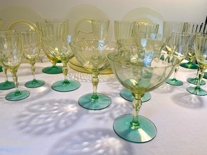 1920s Vaseline Glass