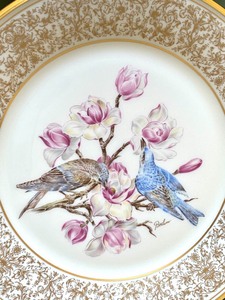 Set of Six Lenox Collector Plates Annual Edition of Boehm Birds