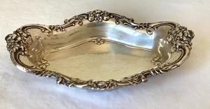 Royal Rose or Meadow Rose Wallace Sterling Candy Dish