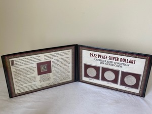 Uncirculated Complete Collection of 1st Year Peace Silver Dollars