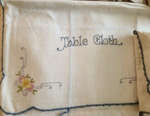 Simply Lovely and Wonderful Embroidered Vintage Linens
