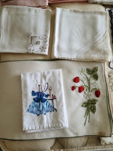 More Embroidered Vintage Linens