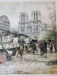 Luigi Kasimir Aqua Tint Lithograph