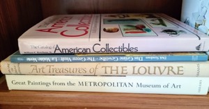 Variety of Antique and Art Books
