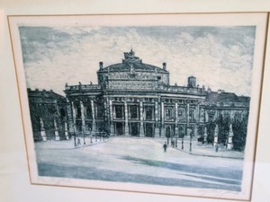 Framed Vintage New Brighton Print