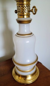 Brass Accented Table Lamp