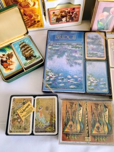 Vintage Playing Cards and Bridge Sets
