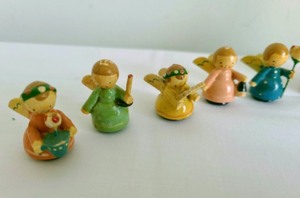 Tiny Vintage Angel Figurines