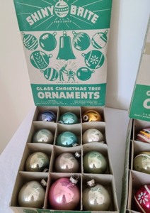 Vintage Shiny Brite Ornaments