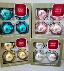 Vintage Ornaments and Shiny Brites