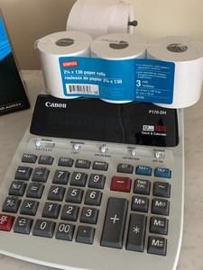Two Adding Machines