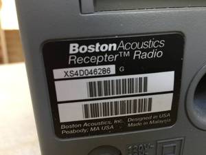 lot 31 image: Boston Acoustics Receptor Radio