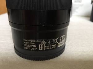 lot 78 image: Sony SLR Digital Camera and Lens