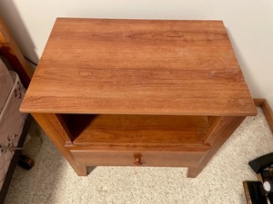 lot 142 image: Nightstand with Drawer