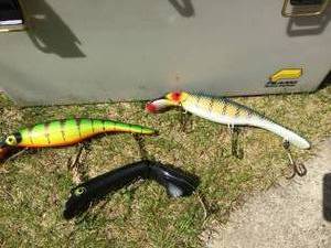 lot 182 image: Large Plano Tackle Box Full of Musky Tackle